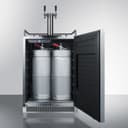 24" Wide Built-In Kegerator view 7