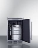 24" Wide Built-In Kegerator view 7