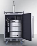 24" Wide Built-In Outdoor Beer Kegerator view 6