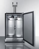 24" Wide Built-In Outdoor Kegerator view 7