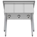 36 in. Three Compartment Stainless Steel Commercial Sink, Bowl Size 10" x 14" x 10 view 6