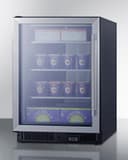 24" Wide Commercial Display Freezer view 2
