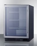 24" Wide Commercial Display Freezer view 4