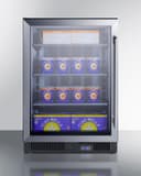 24" Wide Commercial Display Freezer view 5