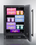 24" Wide Built-In All-Freezer view 7