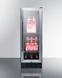 12" Wide Beverage Center view 4