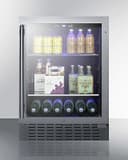 24" Wide Built-In Beverage Cooler view 3