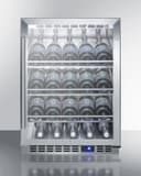 24" Wide Single Zone Outdoor Commercial Wine Cellar view 2