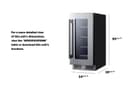 15" Wide Built-In Beverage Center view 3