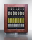 24" Wide Built-In Beverage Center (Panel Not Included) view 2