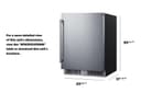 24" Wide Built-In All-Refrigerator view 8