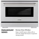 48 in. 6.7 cu. ft. Paramount Double Oven Dual Fuel Range with 8 Burner Gas Cooktop view 14