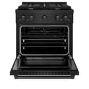 30 in. 4.2 cu. ft. Paramount Dual Fuel Range with 4 Burner Gas Cooktop and Electric Convection Oven view 5