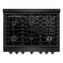 36 in. 5.2 cu. ft. Paramount Dual Fuel Range with 6 Burner Gas Cooktop and Electric Convection Oven view 5