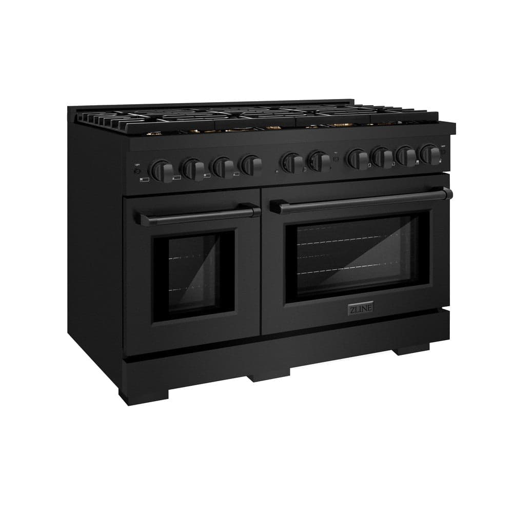 48 in. 6.7 cu. ft. Paramount Double Oven Dual Fuel Range