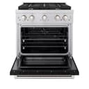 30 in. 4.2 cu. ft. Paramount Dual Fuel Range with 4 Burner Gas Cooktop and Electric Convection Oven view 5