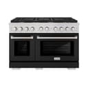 48 in. 6.7 cu. ft. Paramount Double Oven Dual Fuel Range with 8 Burner Gas Cooktop view 6
