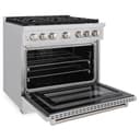36 in. 5.2 cu. ft. Paramount Dual Fuel Range with Gas Cooktop and Electric Convection Oven  view 14