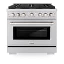 36 in. 5.2 cu. ft. Paramount Dual Fuel Range with Gas Cooktop and Electric Convection Oven  view 12