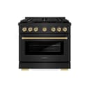 Autograph Edition 36 in. 5.2 cu. ft. Paramount Dual Fuel Range with 6 Burner Gas Cooktop and Electric Convection Oven view 2