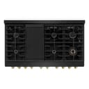 Autograph Edition 48 in. 6.7 cu. ft. Paramount Double Oven Dual Fuel Range with 8 Burner Gas Cooktop view 5