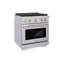 30 in. 4.2 cu. ft. Paramount Dual Fuel Range with 4 Burner Gas Cooktop and Electric Convection Oven view 1
