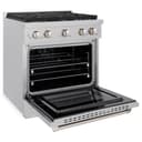 30 in. 4.2 cu. ft. Paramount Dual Fuel Range with 4 Burner Gas Cooktop and Electric Convection Oven view 16