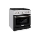 30 in. 4.2 cu. ft. Paramount Dual Fuel Range with 4 Burner Gas Cooktop and Electric Convection Oven view 1