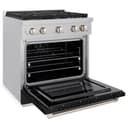 30 in. 4.2 cu. ft. Paramount Dual Fuel Range with 4 Burner Gas Cooktop and Electric Convection Oven view 6