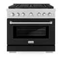 36 in. 5.2 cu. ft. Paramount Dual Fuel Range with 6 Burner Gas Cooktop and Electric Convection Oven view 3