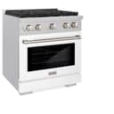 30 in. 4.2 cu. ft. Paramount Dual Fuel Range with 4 Burner Gas Cooktop view 5