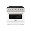 36 in. 5.2 cu. ft. Paramount Dual Fuel Range with 6 Burner Gas Cooktop view 2