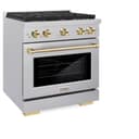Autograph Edition 30 in. 4.2 cu. ft. Paramount Dual Fuel Range with 4 Burner Gas Cooktop view 5