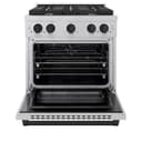 Paramount 30-Inches Standard 4 burners Convection Oven Freestanding Dual Fuel Range view 3