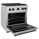 Paramount 30-Inches Standard 4 burners Convection Oven Freestanding Dual Fuel Range view 6
