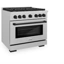 Autograph Edition 36 in. 5.2 cu. ft. Paramount Dual Fuel Range with 6 Burner Gas Cooktop view 5