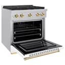 Autograph Edition 30 in. 4.2 cu. ft. Paramount Dual Fuel Range with 4 Burner Gas Cooktop view 5