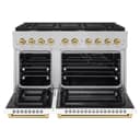 Autograph Edition 48 in. 6.7 cu. ft. Paramount Double Oven Dual Fuel Range with 8 Burner Gas Cooktop view 3