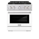 30 in. 4.2 cu. ft. Paramount Dual Fuel Range with 4 Burner Gas Cooktop view 3