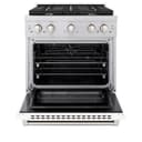 30 in. 4.2 cu. ft. Paramount Dual Fuel Range with 4 Burner Gas Cooktop view 4