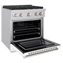 30 in. 4.2 cu. ft. Paramount Dual Fuel Range with 4 Burner Gas Cooktop view 5