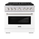 36 in. 5.2 cu. ft. Paramount Dual Fuel Range with 6 Burner Gas Cooktop view 5