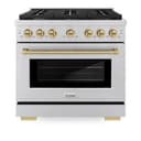 Autograph Edition 36 in. 5.2 cu. ft. Paramount Dual Fuel Range with 6 Burner Gas Cooktop view 5