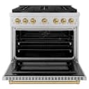 Autograph Edition 36 in. 5.2 cu. ft. Paramount Dual Fuel Range with 6 Burner Gas Cooktop view 6