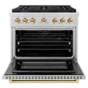 Autograph Edition 36 in. 5.2 cu. ft. Paramount Dual Fuel Range with 6 Burner Gas Cooktop view 6