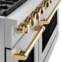 Autograph Edition 48 in. 6.7 cu. ft. Paramount Double Oven Dual Fuel Range with 8 Burner Gas Cooktop view 10