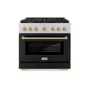 Autograph Edition 36 in. 5.2 cu. ft. Paramount Dual Fuel Range with 6 Burner Gas Cooktop and Electric Convection Oven view 2