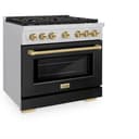 Autograph Edition 36 in. 5.2 cu. ft. Paramount Dual Fuel Range with 6 Burner Gas Cooktop and Electric Convection Oven view 3