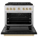 Autograph Edition 36 in. 5.2 cu. ft. Paramount Dual Fuel Range with 6 Burner Gas Cooktop and Electric Convection Oven view 6