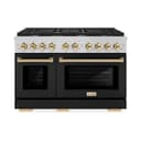 Autograph Edition 48 in. 6.7 cu. ft. Paramount Double Oven Dual Fuel Range with 8 Burner Gas Cooktop view 2